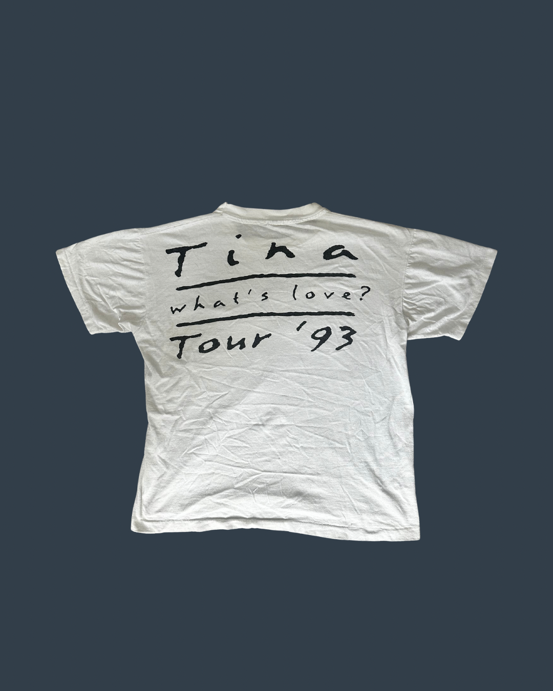 Vintage 1993 Tina Turner Tour tee