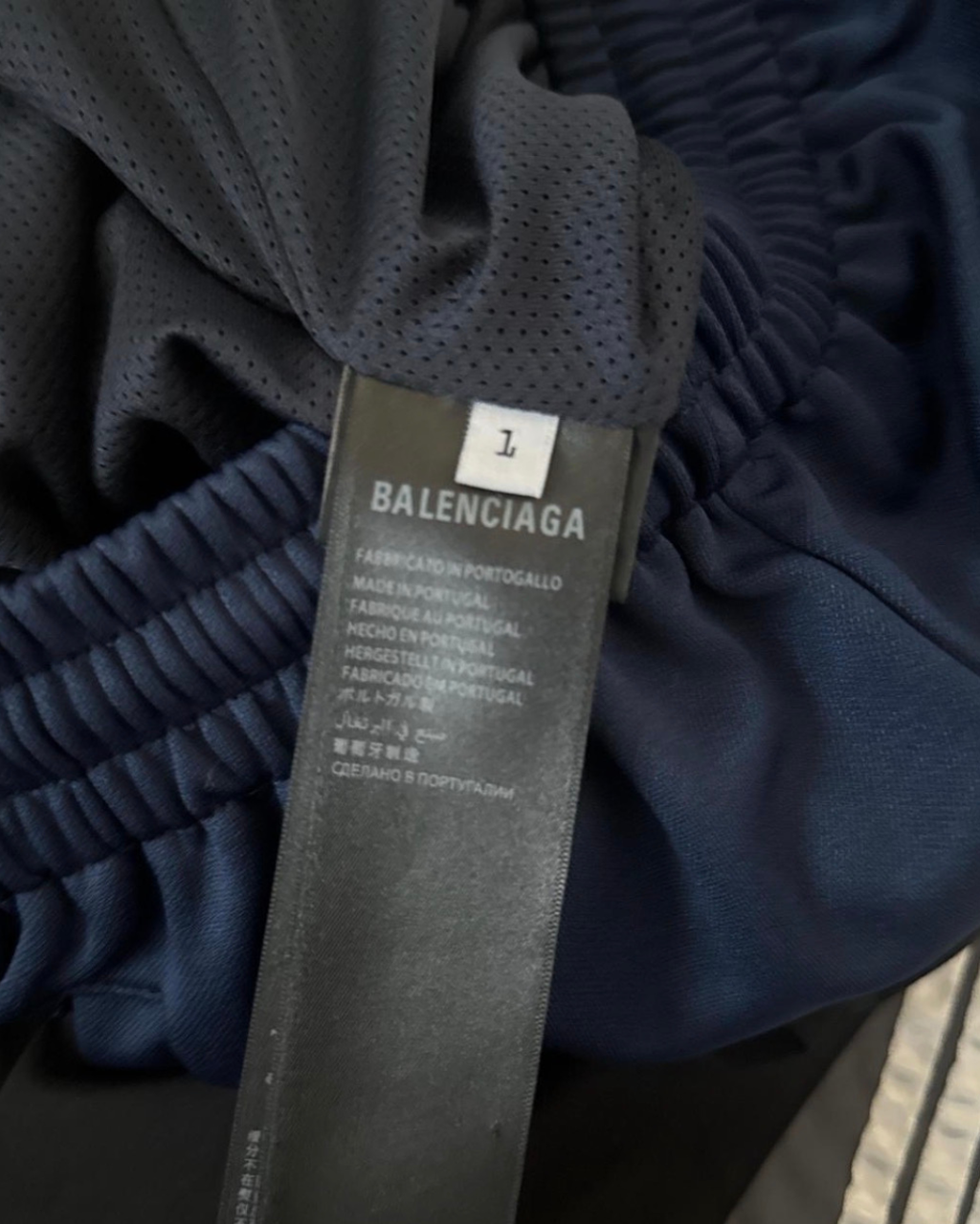 Balenciaga Double Waist Track Pants