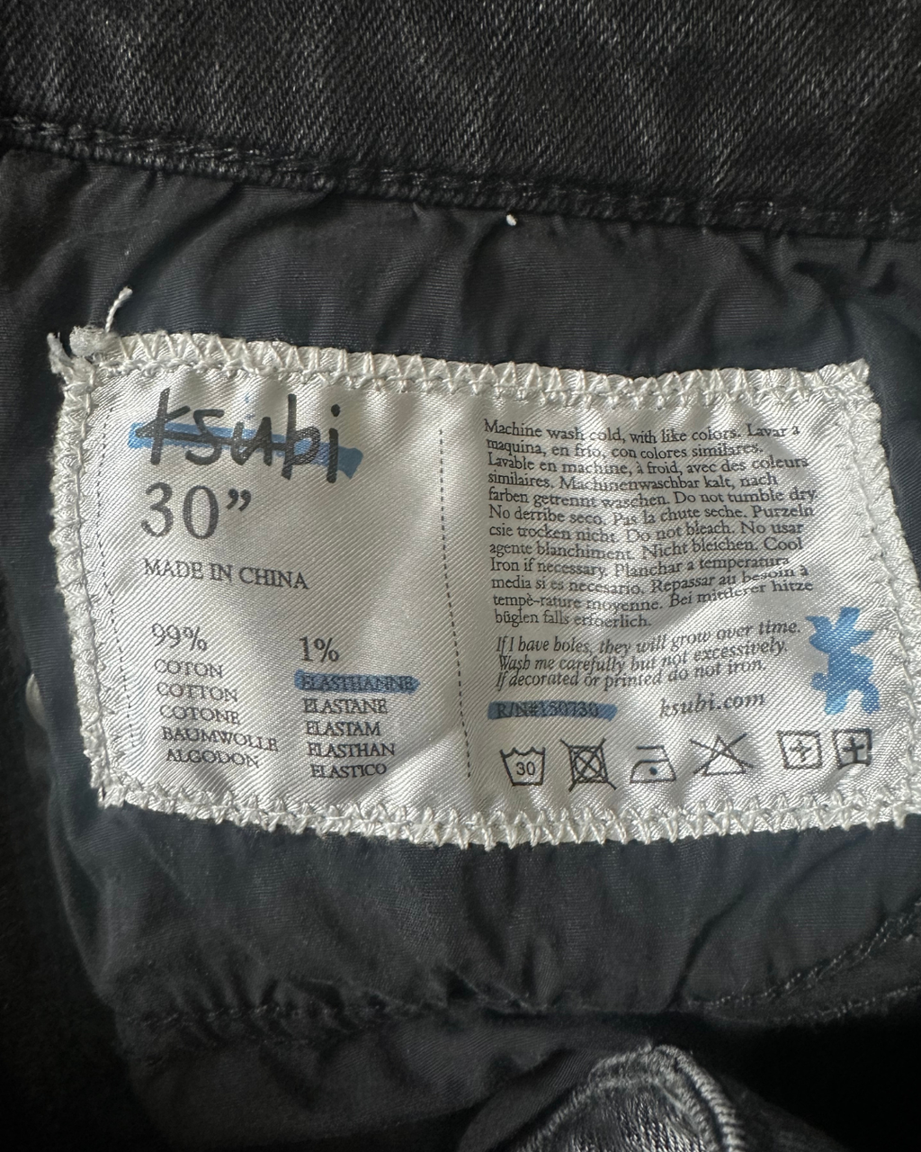 Ksubi Stoned Skinny Jeans